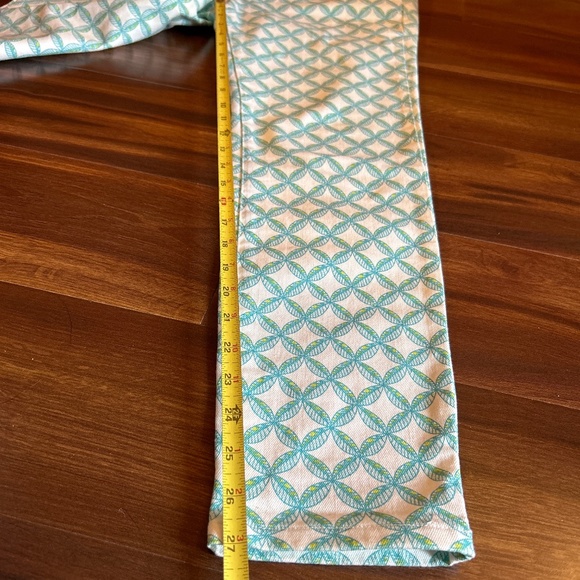 VINEYARD VINES Leaf design Pants size 8 - Picture 5 of 9